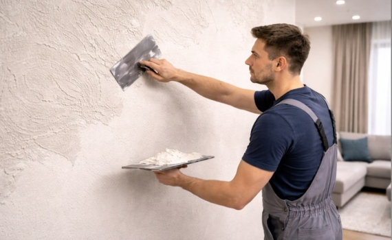 Обои или штукатурка? Решение, которое изменит интерьер на годы — варианты для разных комнат Обои или штукатурка? Решение, которое изменит интерьер на годы — варианты для разных комнат